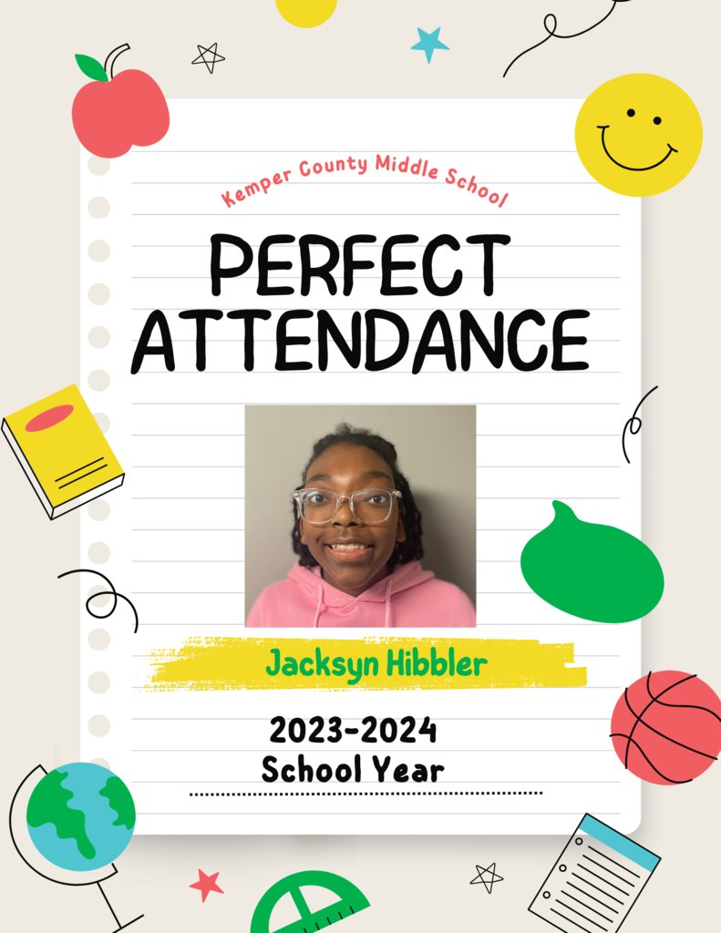 KCMS77170806's tweet photo. PERFECT Attendance - Jacksyn Hibbler.
We appreciate you for showing up every day! https://t.co/w6IGgGC6X9