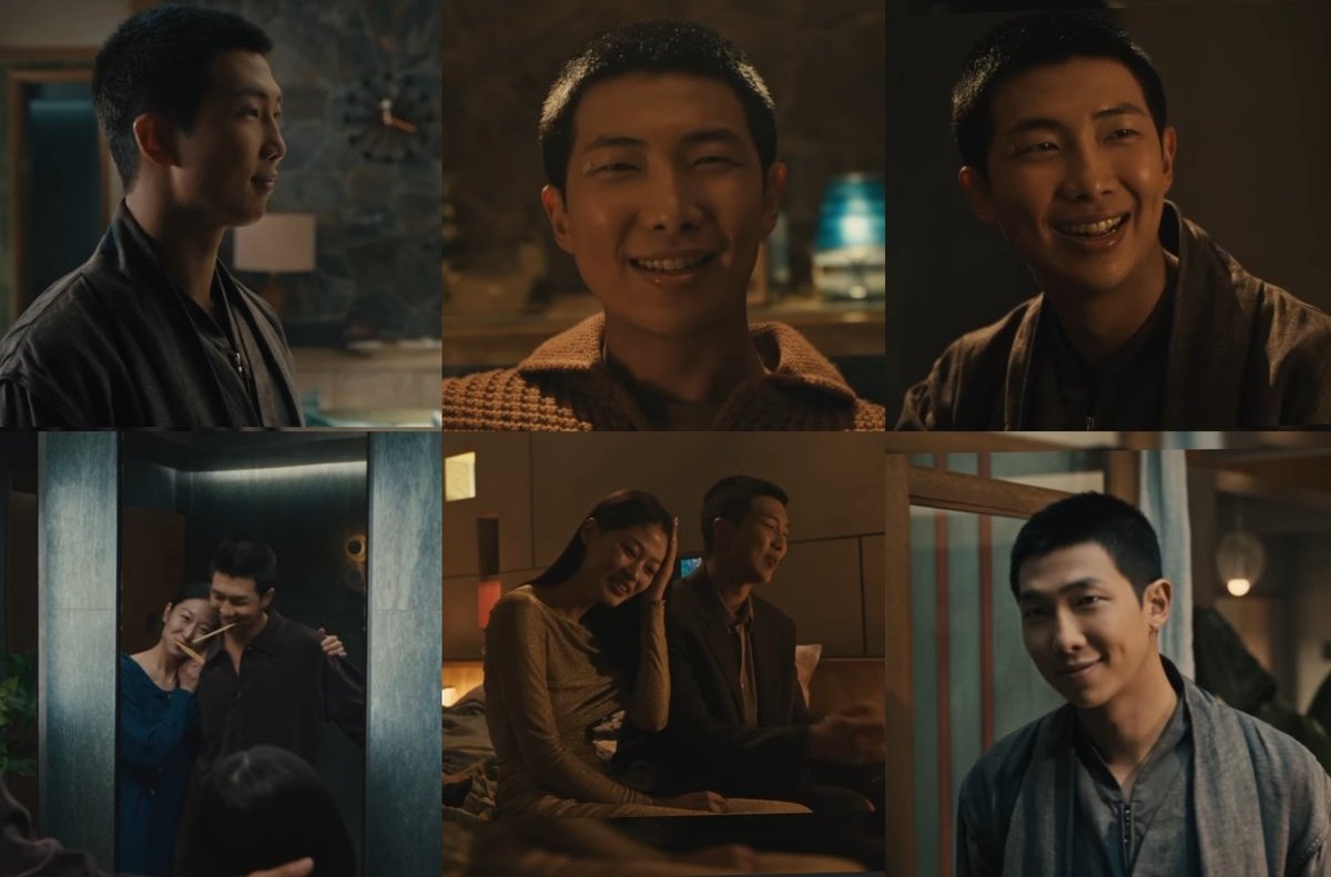 [Kmedia] Critic analysis of #RM's 'Come back to me', Director Lee Seong-jin symbolically expresses the encounter between 'me' & 'me'...RM's movement across seemingly connected but distinctly different spaces unfolds the different situations a person faces in a 'biography format'.