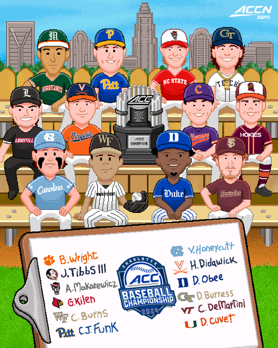 Let the games begin ⚾ 🏆 Who will be crowned @ACCBaseball champions?