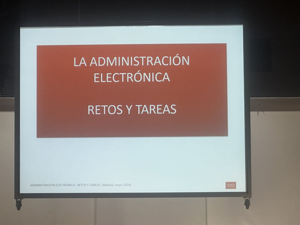 📚6ª JORNADA I PLAN ANUAL DE FORMACIÓN A CARGOS ELECTOS - TRANSPARENCIA Y LA ADMINISTRACIÓN ELECTRÓNICA #formación #ComunidadDeMadrid