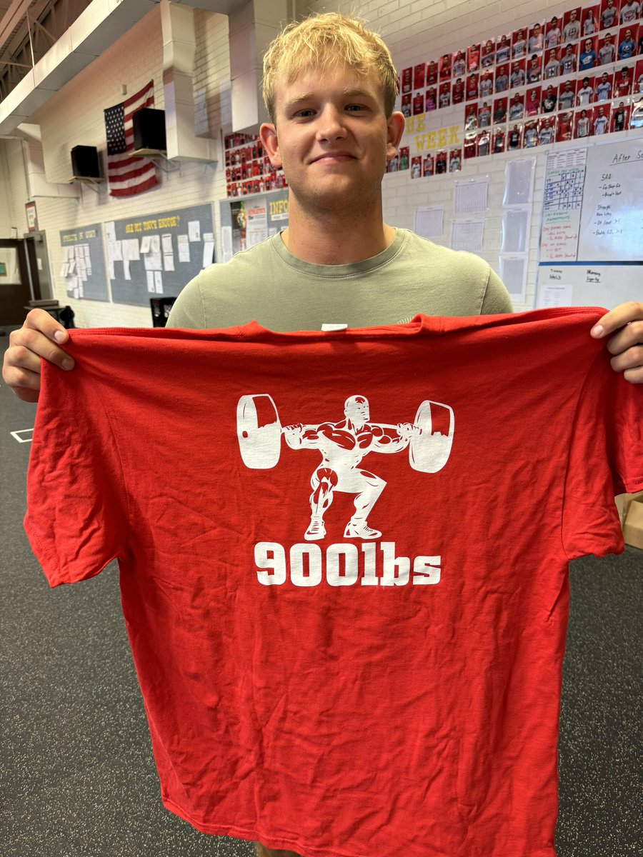Newest member of the 900 lbs Club 📢 Kobe Meyer 🎉 Congratulations Kobe!