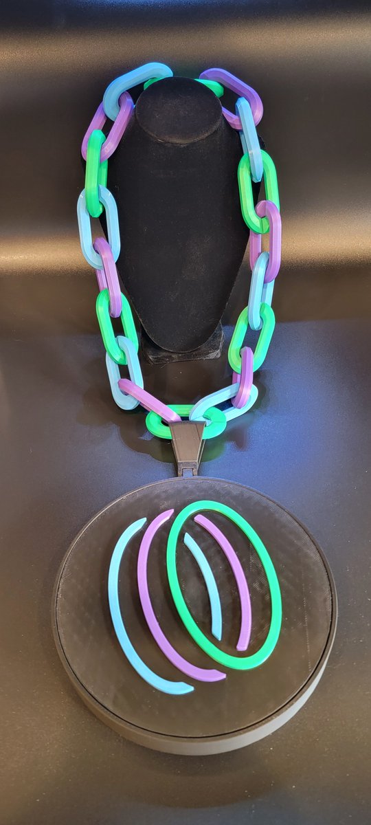 🚨✨ Jealous of all those rappers with their oversized bling necklaces?  

Introducing the Jumbo TCG World Necklace by KinKat Creations! 

Available now in the TCG Merch Store!