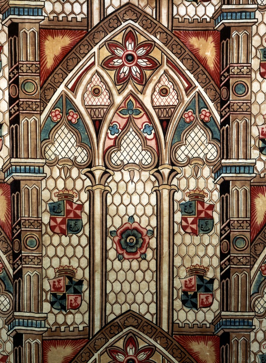 Gothic Arches (Furnishing Fabric).