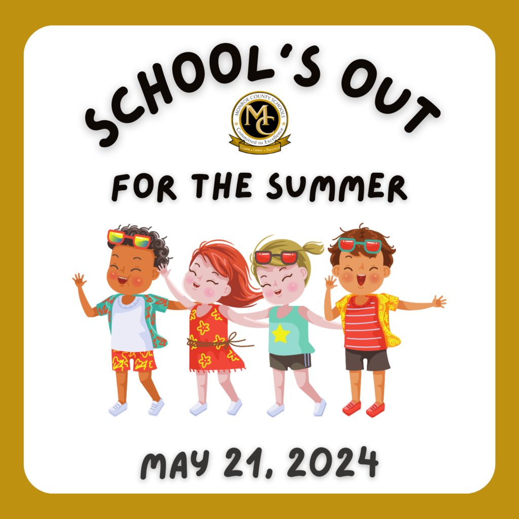 We hope all of our students have a wonderful summer break! We will see you all on August 1. #LastDayofSchool #SummerVacation #learngrowsucceed #CommittedtoExcellence