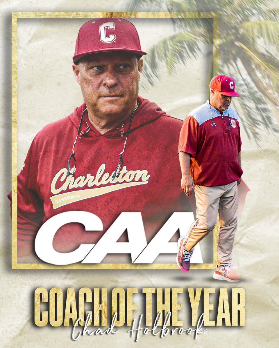 ⭐️ 𝐂𝐀𝐀 𝐂𝐎𝐀𝐂𝐇 𝐎𝐅 𝐓𝐇𝐄 𝐘𝐄𝐀𝐑 ⭐️

#TheCollege 🌴⚾️