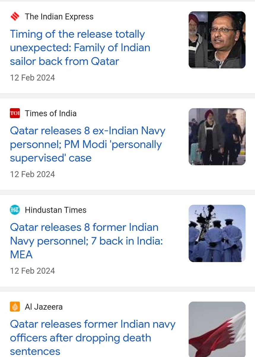 Internet in Pakistan is slow. So news of February regarding release of Indians in Qatar might not have reached Rawalpindi yet. By June & October, this news and our response will reach you respectively. You can celebrate your victory over Kafir Hindu till then.
