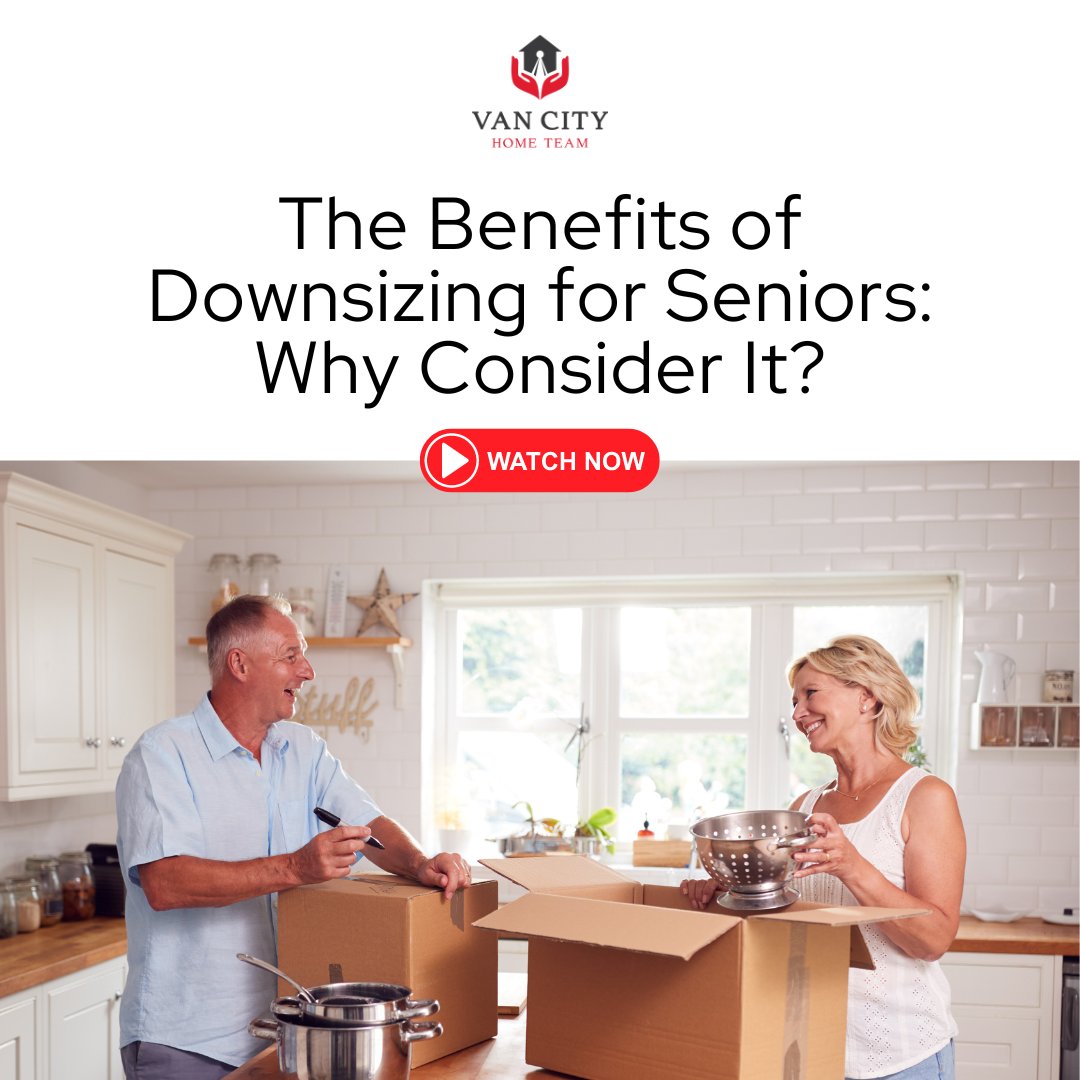 Thinking about downsizing but not sure if it's the right move? There are many benefits for seniors who choose to downsize! 😍 Watch the full video and see if downsizing could be the key to a happier, healthier you! ➡️ Link in bio! #Downsizing #SeniorLiving #RetirementPlanning