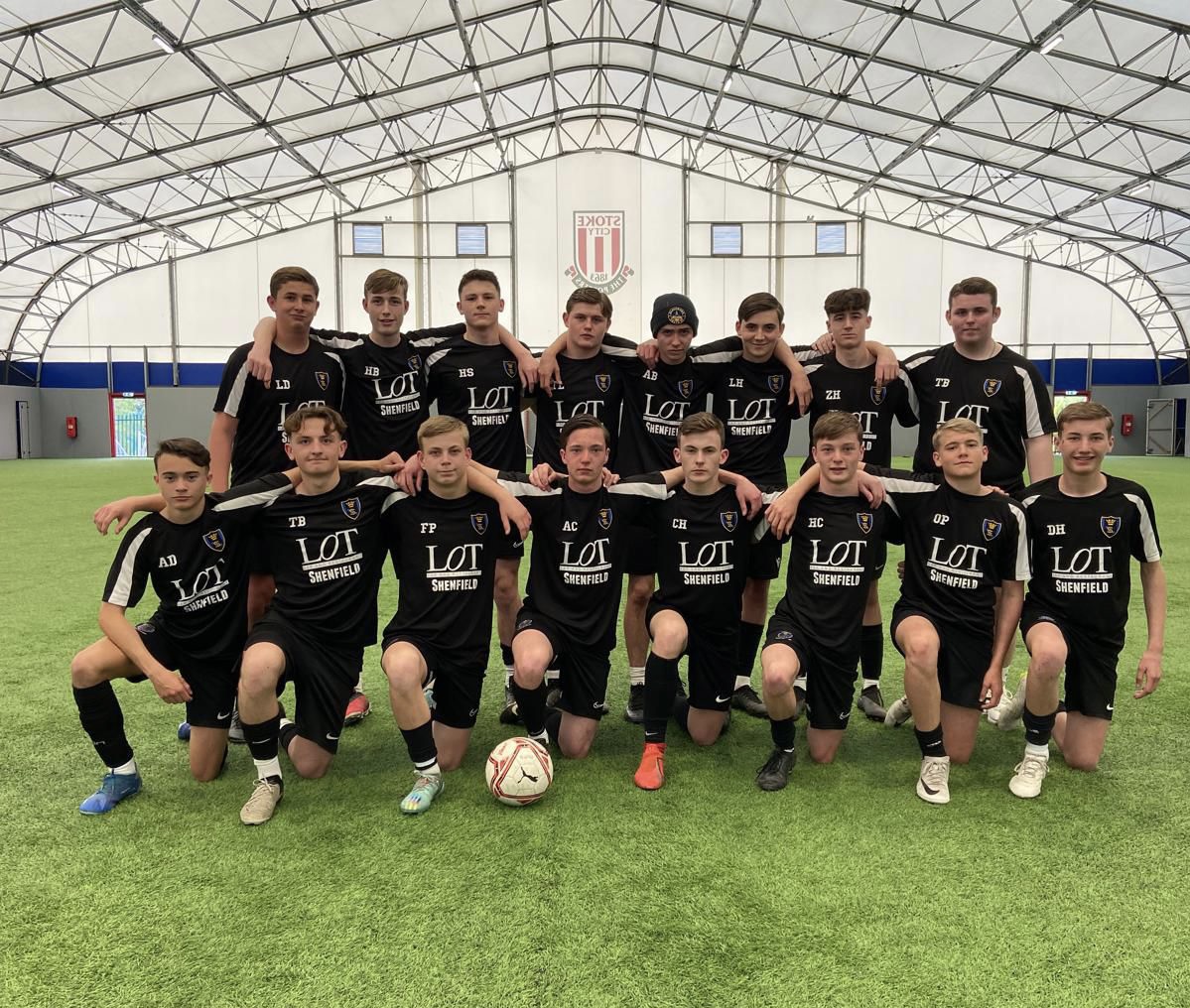 SHSPEDEPT1's tweet photo. Huge thanks to @lot_bar for sponsoring our 5 National ⚽️ final  squads.  Long  standing  school  tradition  to  get  every  SHS  National  finalist  a  commemorative shirt,  this  would  not  have  been  possible  without  them.  #Brentwood #Shenfield https://t.co/C5QivBLwVE
