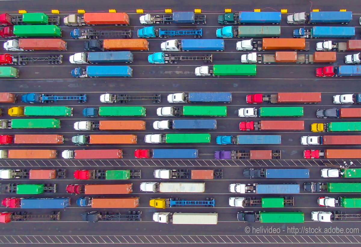 Lots of #Trucking #Freight in this picture! BTS leads the @USDOT interagency working group on the impacts of Transportation on global #SupplyChains. Here are the recent stats impacting #Commerce and the #Economy. bts.gov/freight-indica…