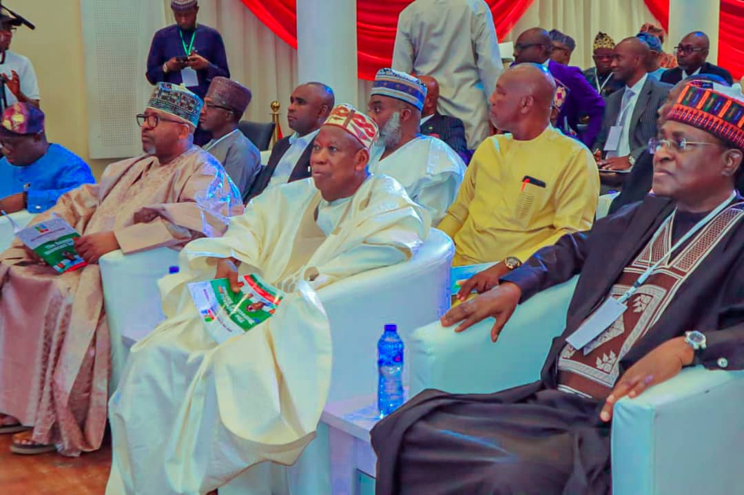 The National Chairman, Dr Abdullahi Umar Ganduje, CON, attended APC Professionals Forum's Policy Roundtable. The event was tagged The Asiwaju Scorecard Series and was held at Shehu Musa Yar'Adua Centre Abuja under the leadership of the Forum's BoT chairman, HE. Isa Yaguda.