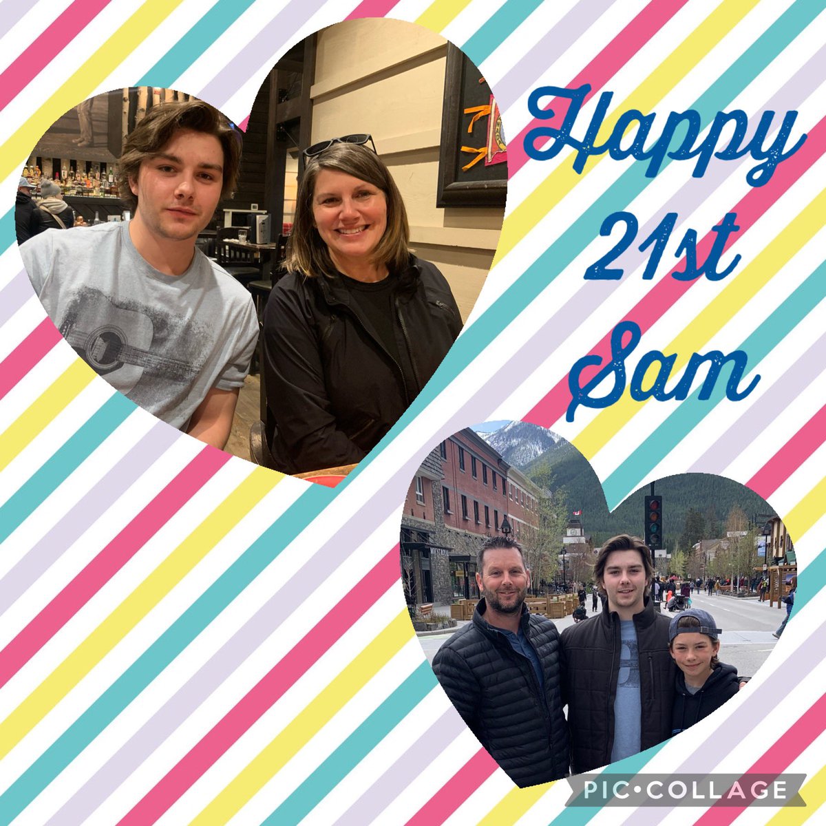 Happy 21st Bday <a href="/sam_popowich/">Sam Popowich</a> …..two things are now official, you’re legal everywhere and I’m old! Hope you have a great day, love ya.