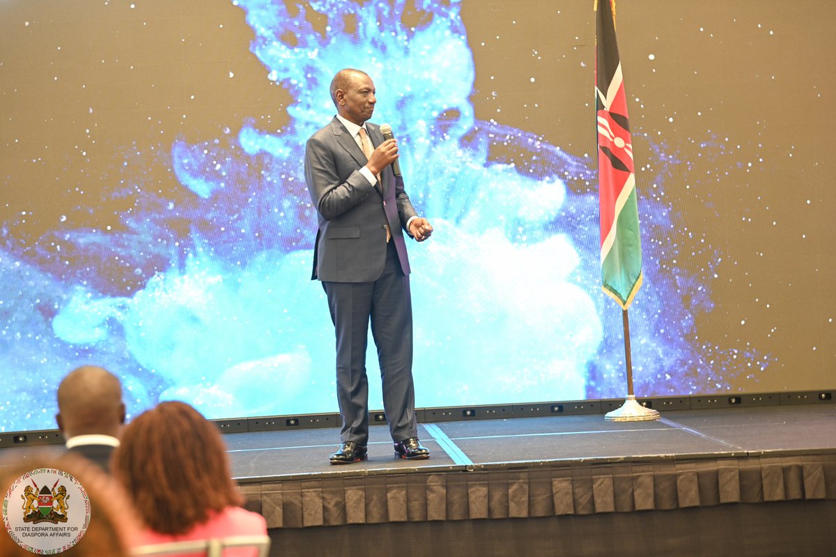 Diaspora remittances are one of Kenya's largest foreign exchange earners. While addressing Kenyans at a Diaspora Tech Investment Expo and Engagement in Atlanta, Georgia, President William Ruto urged them to join forces to support Kenya's economic transformation. Dr. Ruto, who's