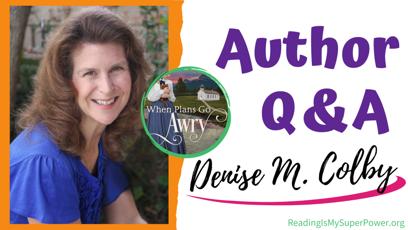 #giveaway 'What surprised me about the book were how pieces sort of fell into place.' Chatting with @denisemcolby about her new #HistoricalRomance WHEN PLANS GO AWRY! wp.me/p7effm-gWe #BookTwitter #readingcommunity @ScriveningsLLC
