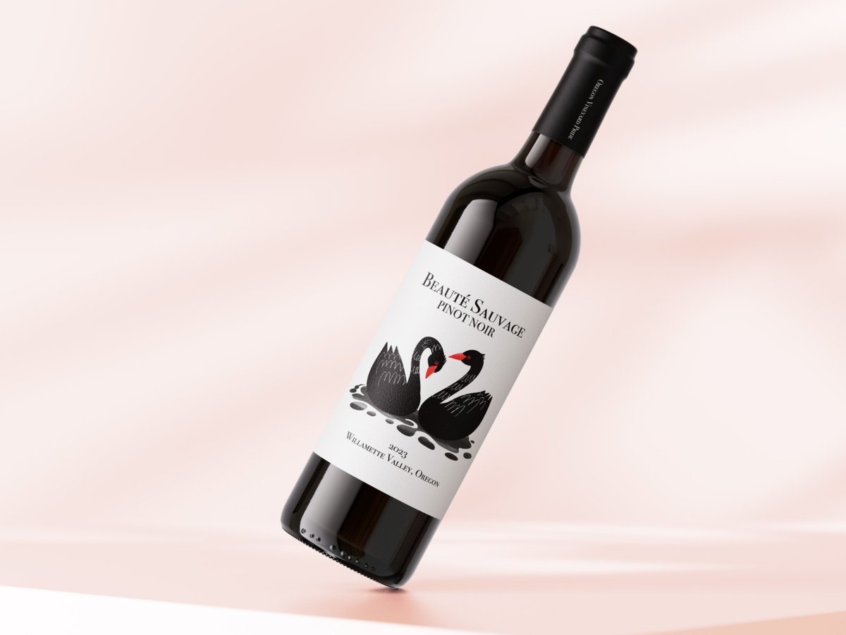 YokoBaumberger's tweet image. Celebrating Oregon Wine Month as a local illustrator with my unique wine labels! From a majestic black swan to a cozy kitty in a basket, discover the stories behind the art. Check out the blog for more details! #OregonWineMonth #WineArt #UniqueLabels  wix.to/2OjFM3V