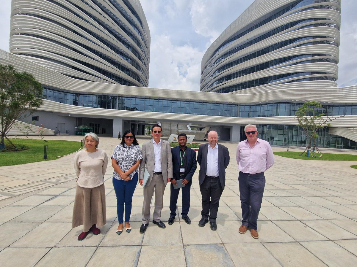 Finally, the Group visited the impressive <a href="/AfricaCDC/">Africa CDC</a>, a continental autonomous health agency of <a href="/_AfricanUnion/">African Union</a>, to learn about their work in strengthening the capacity of Member States to respond quickly and effectively to emerging disease threats