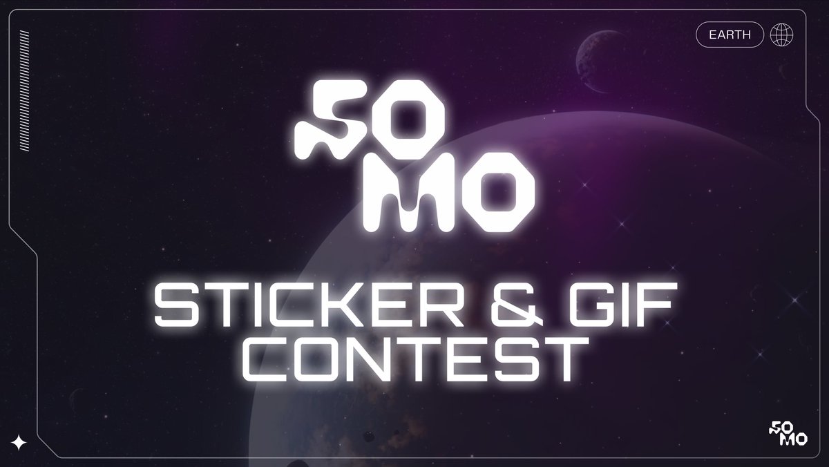 1/👾Calling all creative SOMO trainers! We're thrilled to announce our first-ever community Art Contest! We're looking for talented artists to design captivating stickers and GIFs featuring your favorite SOMO characters, the best entries will win huge prizes!