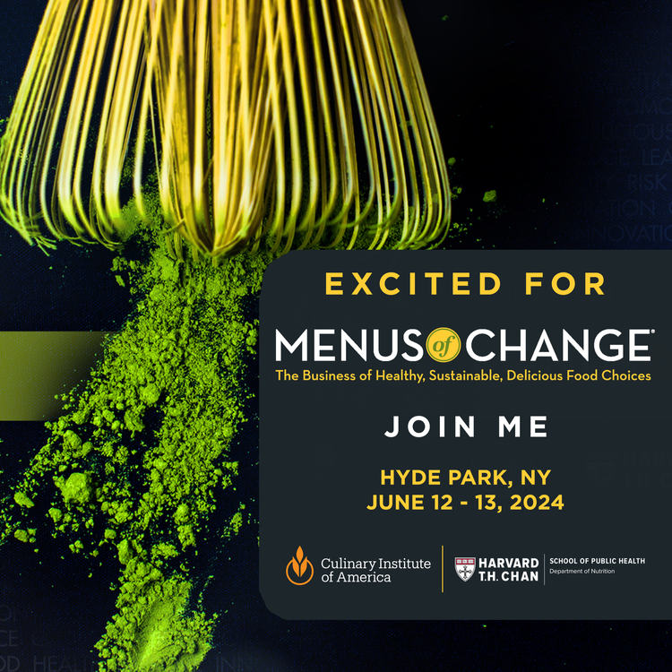 DaniNierenberg's tweet photo. I'll be speaking at the @CIACulinary's Menus of Change conference! Join me on June 12-13th in Hyde Park, NY!
Learn more and tickets here: https://t.co/8H9Yinu9aT. #CIAMOC. https://t.co/DFQvjQ2w6F