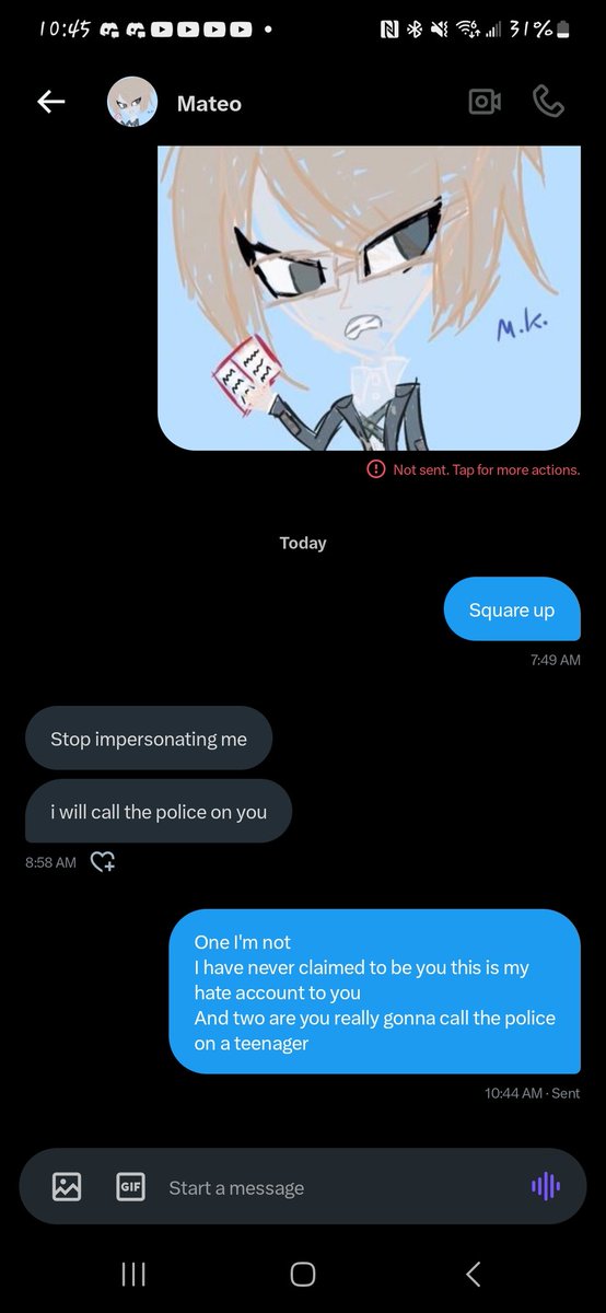 MateoPred97848's tweet photo. Arguments with @Mateo_coffe https://t.co/Gms4N9ySQV