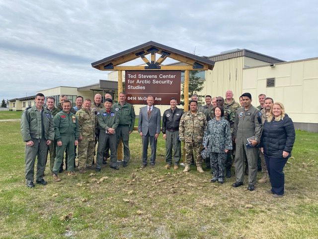 Last week, TSC welcomed 27 Air Attachés from 21 countries to the Ted Stevens Center an engaging discussion on geopolitics, climate, and strategic competition in a dynamic Arctic region. #ArcticSecurity #SecurityCooperation