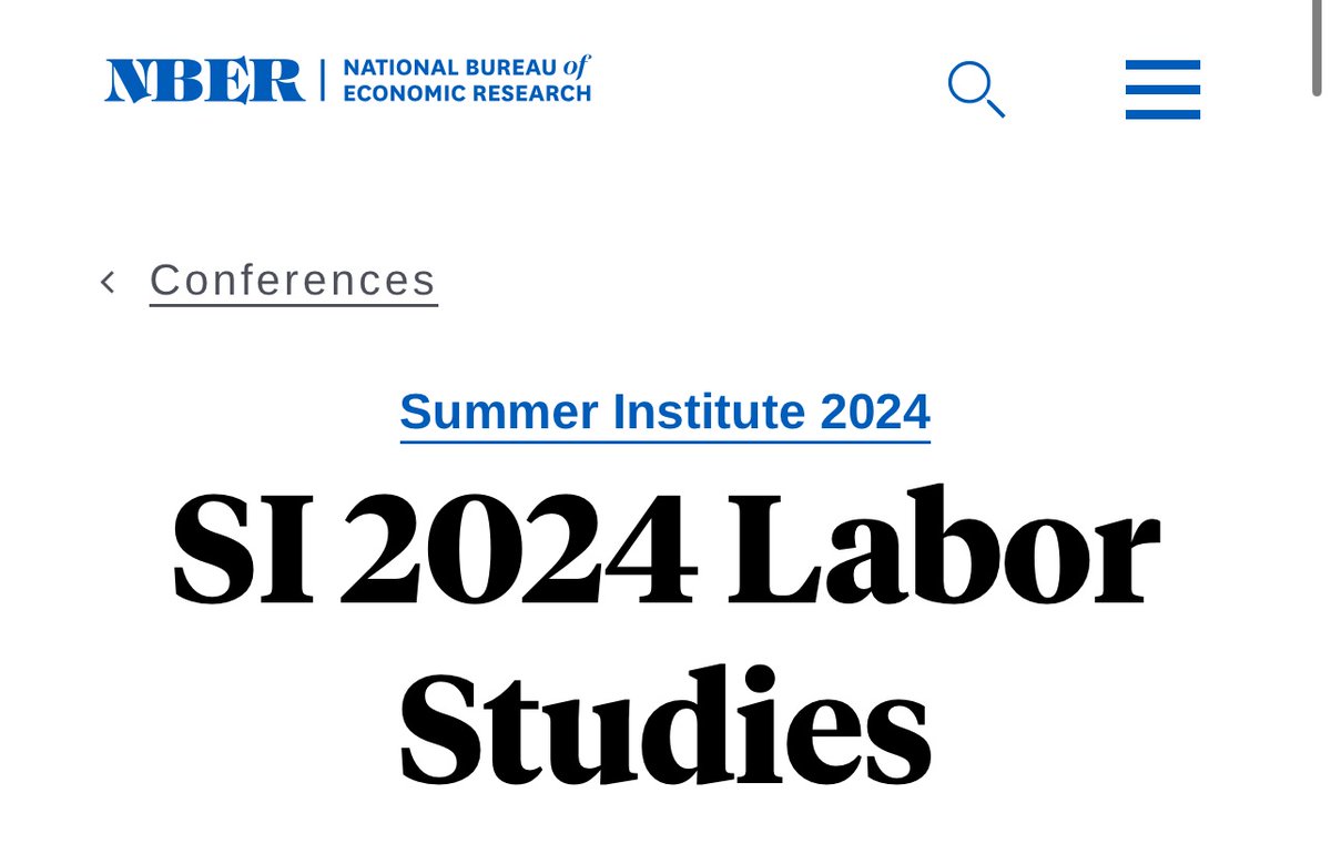 Michael Clemens (@m_clem) on Twitter photo Honored to be invited to the @NBERpubs Summer Institute to present work with <a href="/ethanglewis/">Ethan G. Lewis</a>
nber.org/conferences/si…
We just updated our study of randomized work visas, doubling the original sample size under the same pre-analysis plan —> nber.org/papers/w30589 Honored to be invited to the @NBERpubs Summer Institute to present work with <a href="/ethanglewis/">Ethan G. Lewis</a>
nber.org/conferences/si…
We just updated our study of randomized work visas, doubling the original sample size under the same pre-analysis plan —> nber.org/papers/w30589