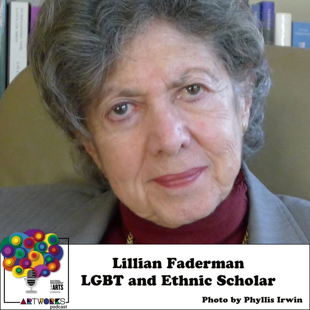 Here's our Art Works podcast conversation w/ scholar Lillian Faderman about writing her memoir, My Mother's Wars, which she said, 'has been so wonderful for me because it made me understand—I think for the first time—how heroic [my mother] was.' 🎧 bit.ly/3X9btlh