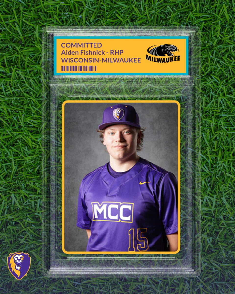 Congratulations to sophomore pitcher Aiden Fishnick on his commitment to play baseball at the University of Wisconsin-Milwaukee!