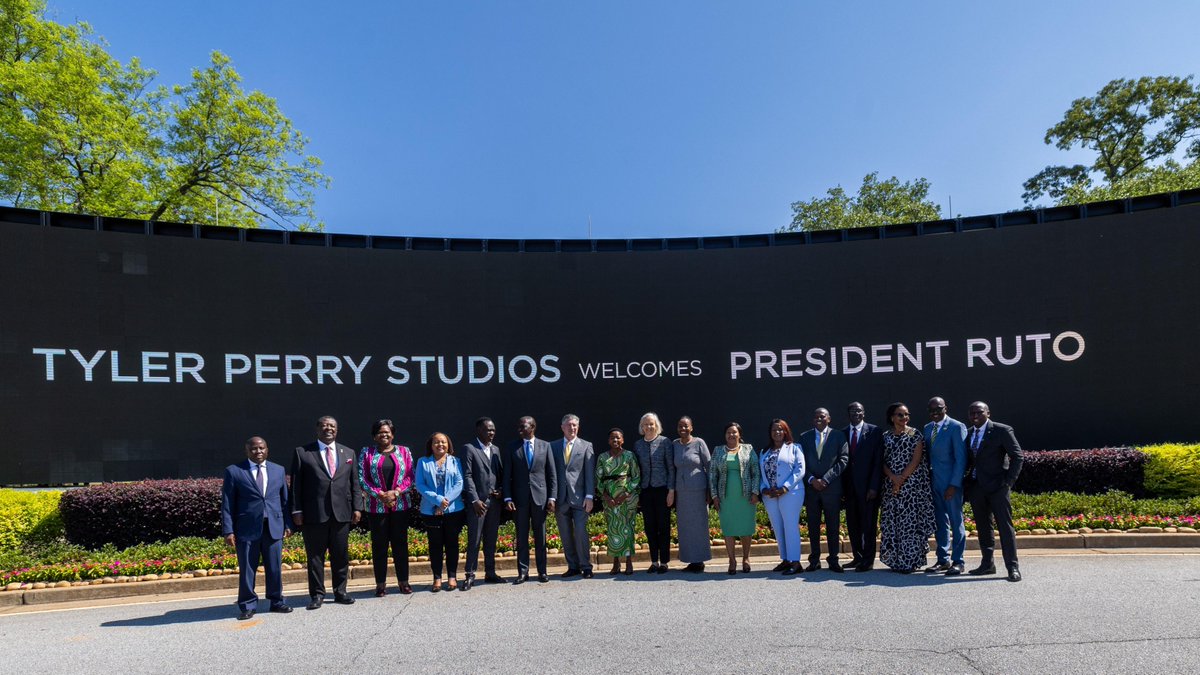 The Tyler Perry Studios tour was an inspiration to put more effort and resources in the creative sector of our economy. I am encouraged by the huge potential for collaboration and partnership with such institutions that could help our young talented youth to monetize their