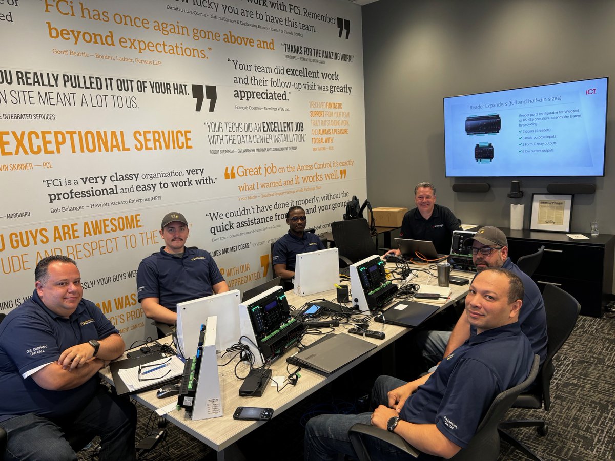 Starting the week off right with some ICT Security Training today!