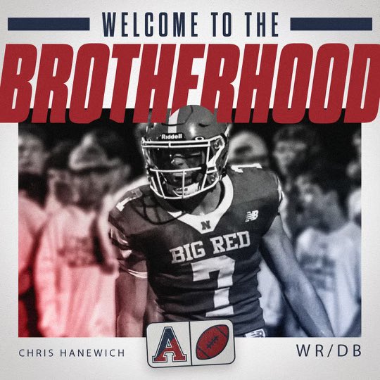 chris_hanewich's tweet photo. Excited to announce that I will be taking a post graduate year at Avon Old Farms this fall. Can’t wait to get to work!
@JonathanWholley 
@AOF_Football https://t.co/yAuKE4MGFY