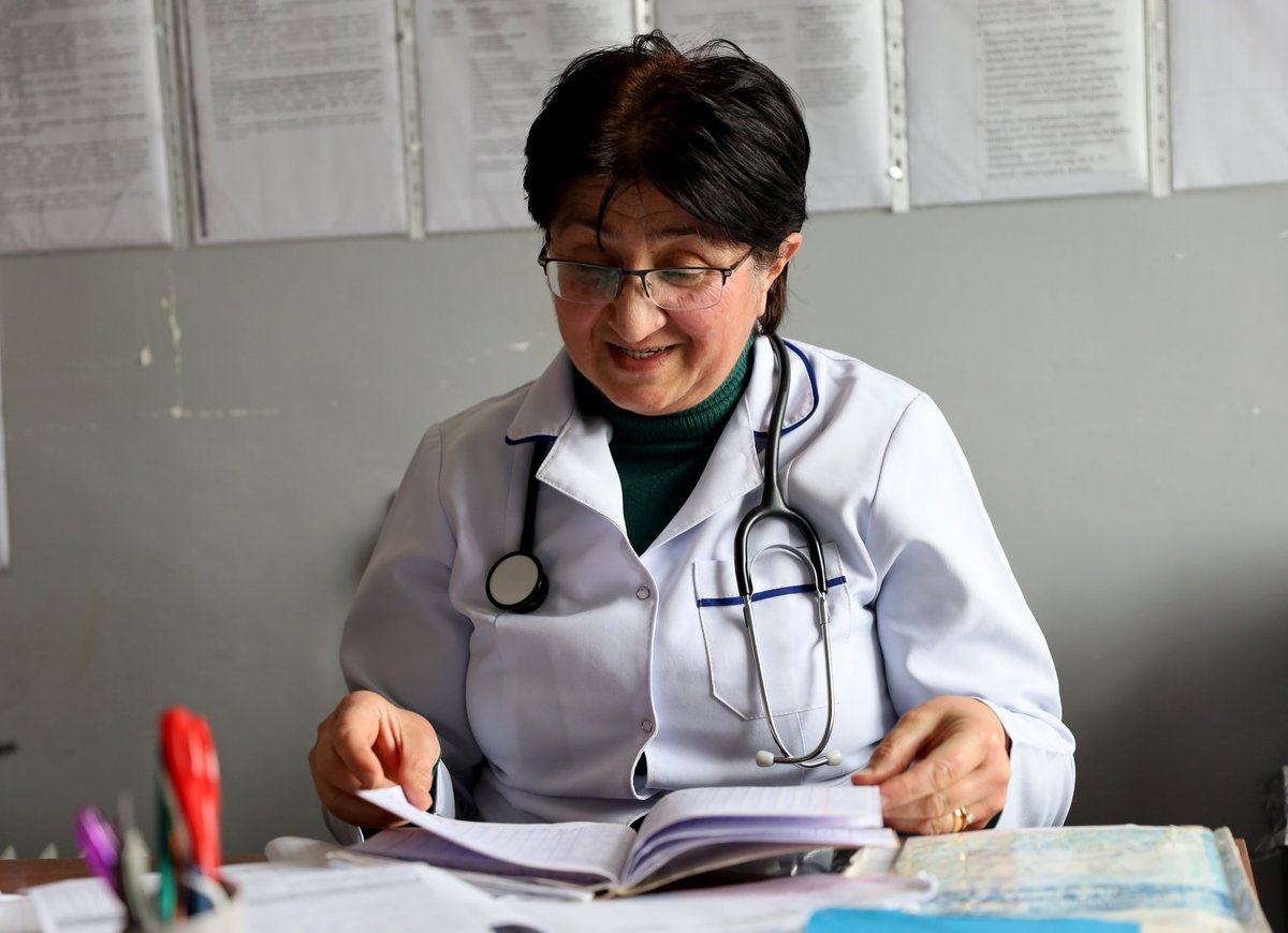 🚑 From #Yerevan to the #Gegharkunik border! For over 20 years, Dr. Rostomyan has  served her community with exceptional care and professionalism. Recently, she  completed #MISP training, enhancing her knowledge on #EmergencyResponse. 
Check her story! 👉 unf.pa/4bO1VQK