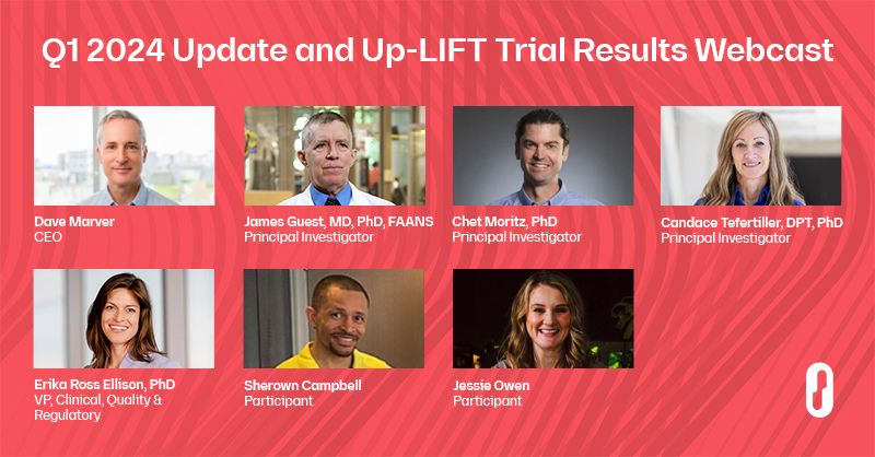 onwdempowered's tweet photo. 🛎️ We are looking forward to sharing more details about our Up-LIFT pivotal trial results, which were published in @Nature Medicine this week.

On Thursday, May 23rd at 2:30pm CET/8:30am ET following a brief Q1 Business Update, CEO Dave Marver will host a discussion of Up-LIFT pivotal trial results with a panel of principal investigators and participants. Up-LIFT demonstrated the safety and effectiveness of external ONWARD® ARC-EX® Therapy to improve hand and arm function after spinal cord injury.

Panelists will include Up-LIFT principal investigators Drs. Jim Guest, Chet Moritz, and Candy Tefertiller, ARC-EX Therapy trial participants Sherown Campbell and Jessie Owen, and Erika Ross Ellison, ONWARD Medical VP Clinical, Regulatory, and Quality.

Register in advance for the webinar here: https://t.co/zizOzejKqF

After registering, you will receive a confirmation email containing joining instructions.

#EmpoweringMovement #SCI #medtech

*All ONWARD® Medical devices and therapies, including but not limited to ARC-IM®, ARC-EX®, ARC-BCI™, and ARC Therapy™, alone or in combination with a brain-computer interface (BCI), are investigational and not available for commercial use