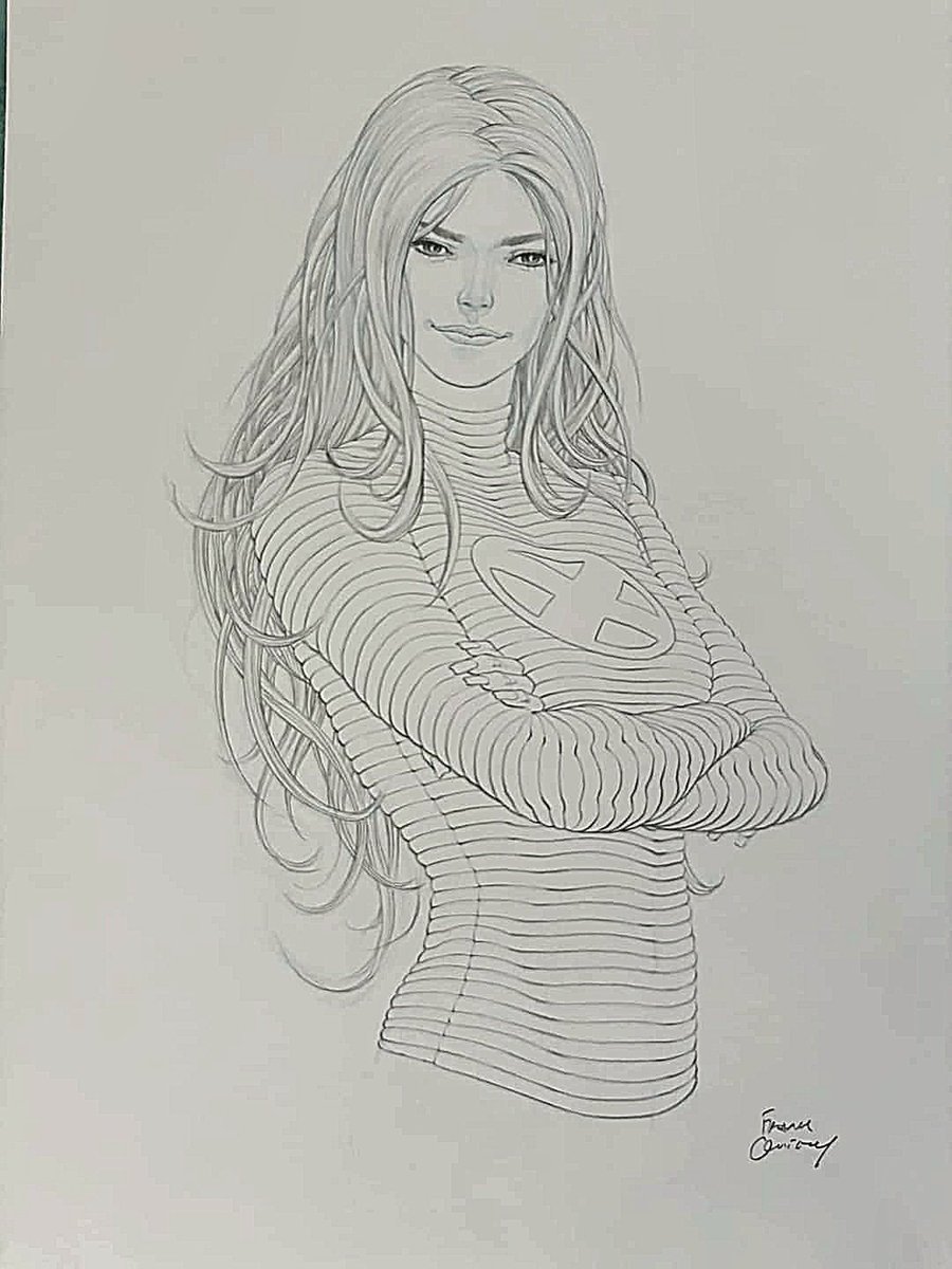 RPHutch1975's tweet image. Jean Grey 
Art by Frank Quitely Lake Como 2024 
#xmen #newxmen