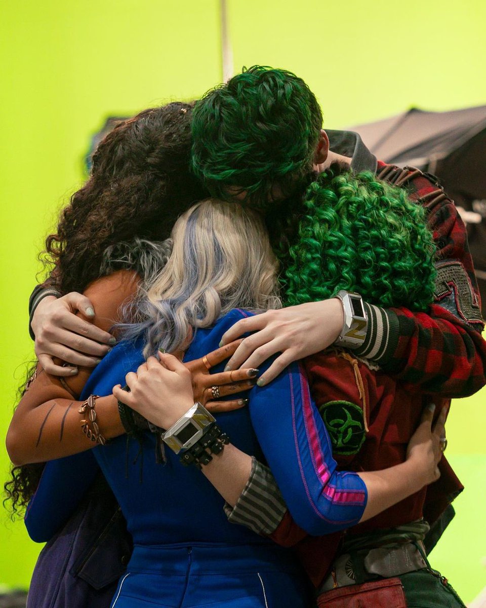 Disney has shared some pictures of the last day of filming for #ZOMBIES4

Coming soon to your screens!