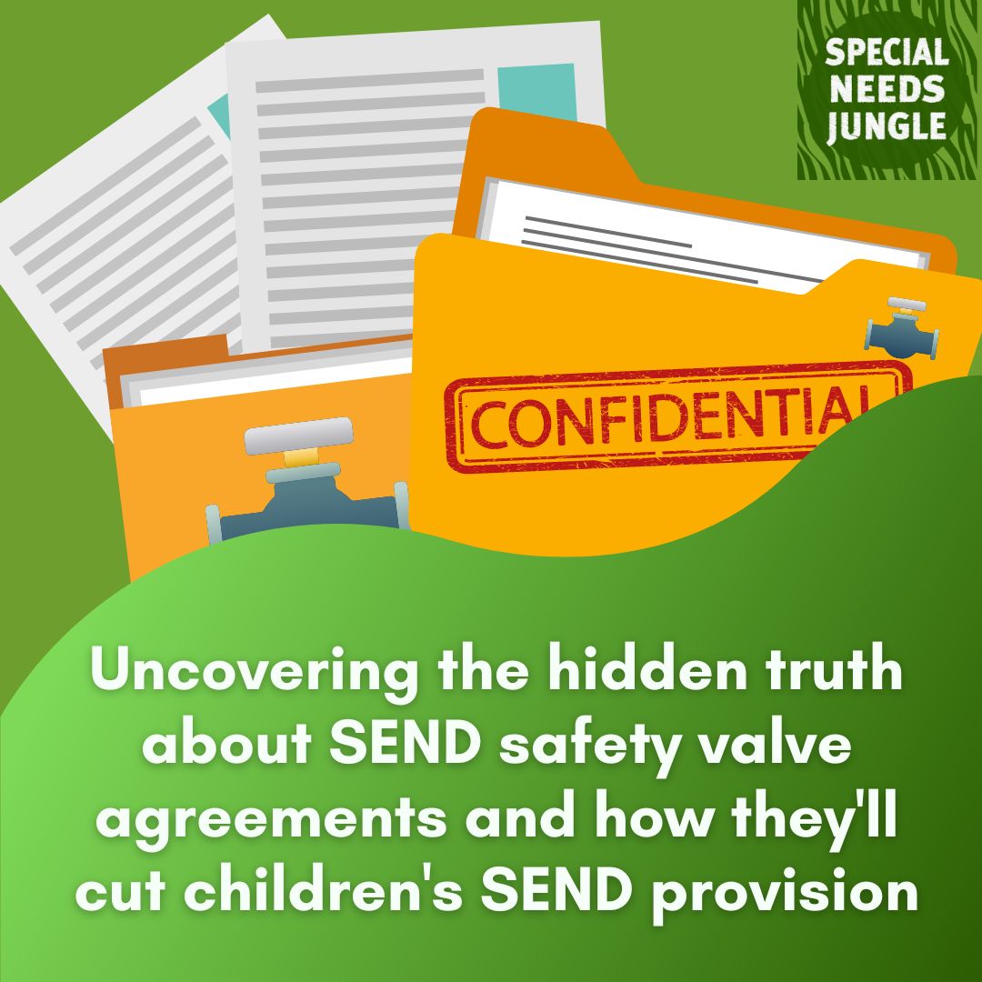 On SNJ Today: Our columnist, @catrionamoore13, policy manager of @IPSEAcharity, explains the background to how FOIs uncovered the hidden truth about how the government’s SEND safety valve agreements will result in cuts to children's SEND provision specialneedsjungle.com/uncovering-tru…