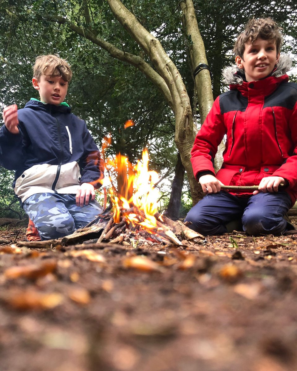 It'll be smiles all round next week as kids flock to our #ForestSchool Holiday Clubs! What better way for your wild things to spend a day than building dens, lighting campfires, playing games, making new friends &amp; having fun with us? Book now at outdoorsgroup.co.uk/holiday-clubs!