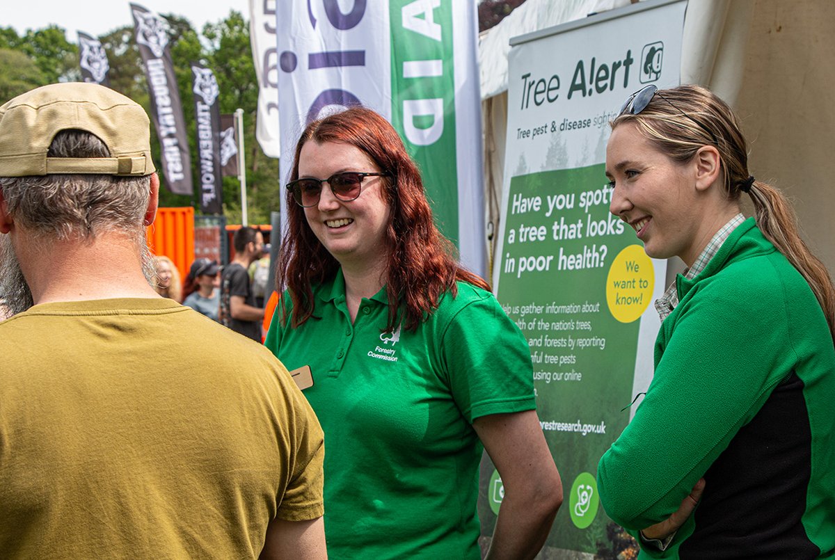 Thank you to all involved at #ArbShow 🌲 We had a spectacular time talking to attendees about all things #TreeHealth alongside @forestryComm A highlight was the guided walks to look for tree pests and diseases in #WestonbirtArboretum 🌳🐛 @ArbAssociation