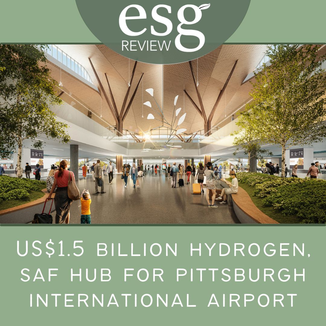 To accelerate regional and national hydrogen and sustainable aviation fuel development, KeyState Energy, CNX Resources Corp., and Pittsburgh International Airport are collaborating on an integrated facility to produce both hydrogen and SAF. Read more here: buff.ly/4aupMne