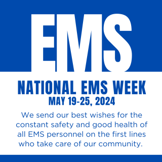 Join us in honoring our EMS professionals and the important work they do in our community! #westmontfireco #haddontwp #NationalEMSWeek