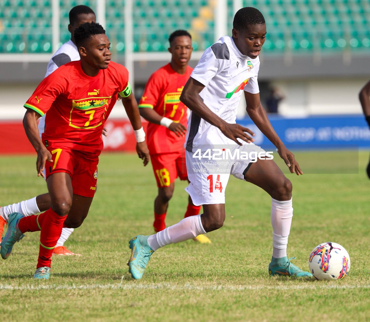 🚨🇬🇭 FT Benin U7 0-2 Ghana U17 #QAFCONU17