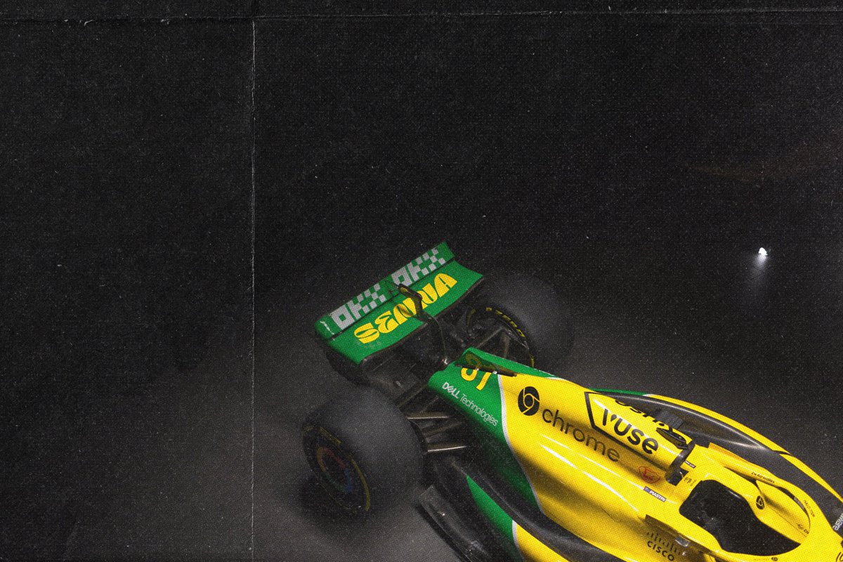 For Ayrton. 💛💚💙 #Senna30 #SennaSempre