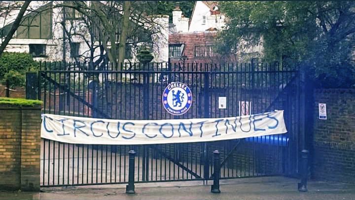 Cam2point0's tweet photo. Saw Poch’s last game at the helm live at the Bridge. What a weird club we are. #CFC https://t.co/w6ibHMwa0C