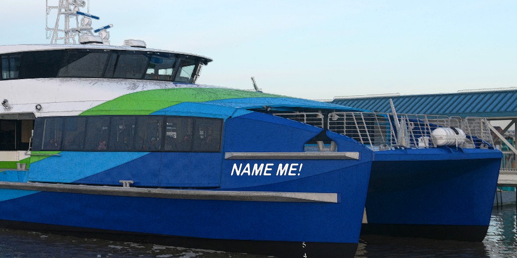 Bay Area K-12 students - we want YOU to name our next two ferries! San Francisco Bay Ferry will have two new vessels joining the fleet soon, and we want your input on what to name them. Submit your name and see full name nomination rules and details here: bit.ly/44Q8XC2