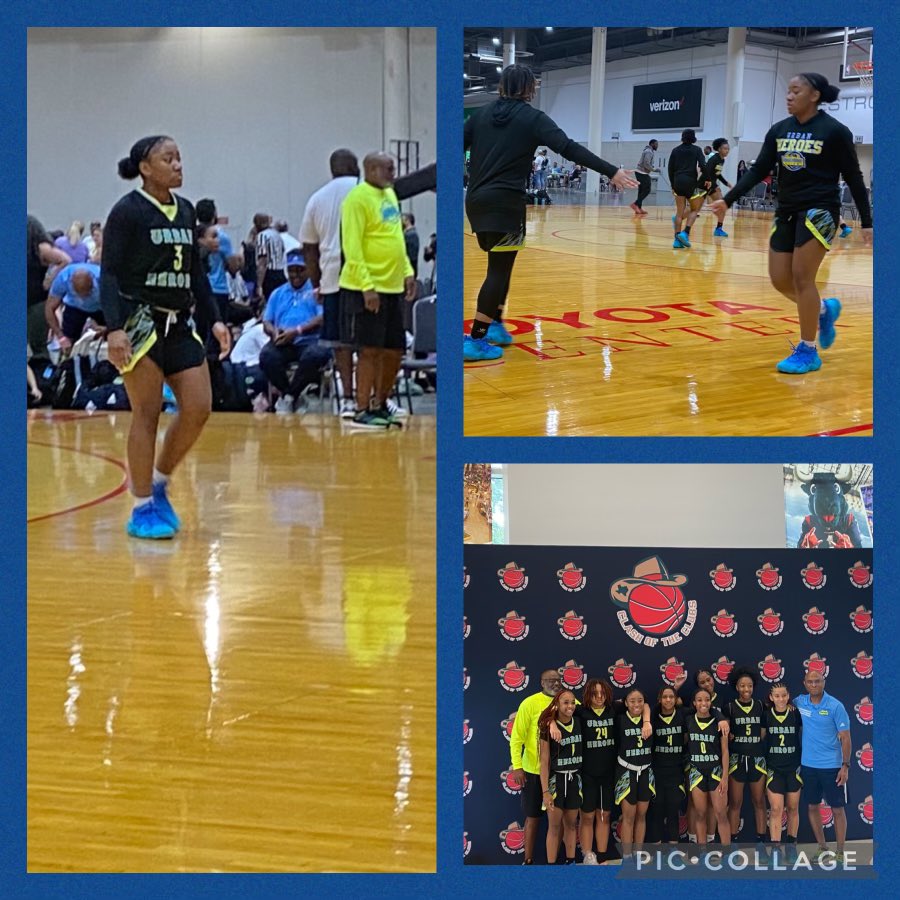 Had a great weekend with my @UrbanEliteGirls 17u team, we went 3-1 at the Clash of the Clubs! @_BrookeBrittain @chosen1