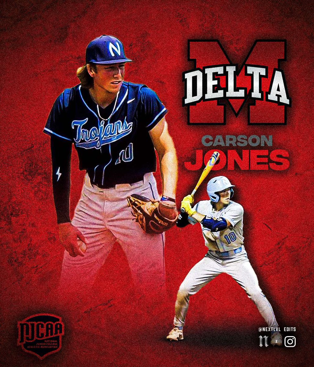 I am excited to announce my commitment to Mississippi Delta Community College to continue my academic and athletic career! I would like to thank God, my family, my friends, and my coaches for giving me this opportunity and helping me all along the way. Go Trojans!