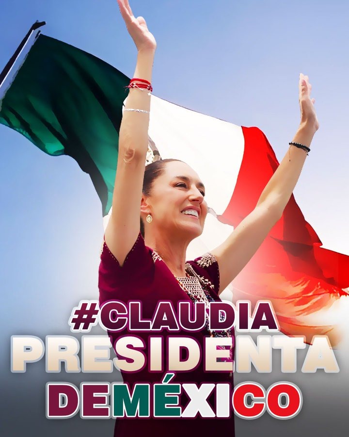 #ClaudiaPresidentaDeMéxico