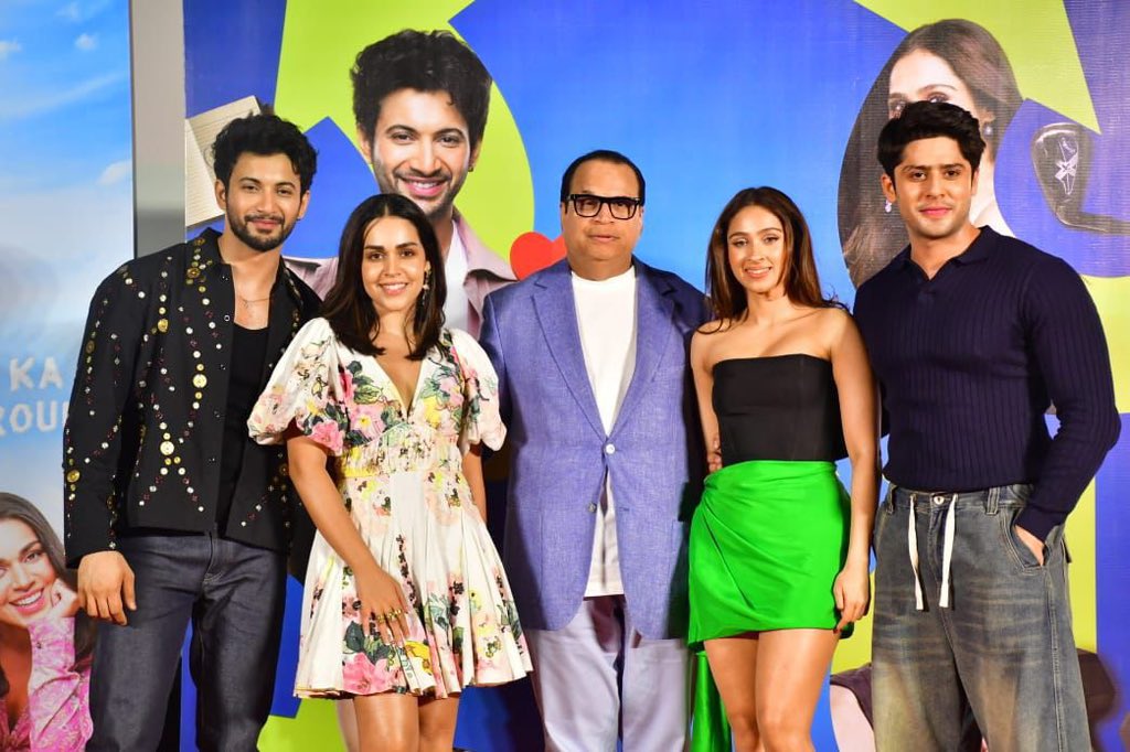 ‘ISHQ VISHK REBOUND’ TITLE TRACK LAUNCH: GLIMPSES… 21 JUNE RELEASE... #Tips launched the title track of #IshqVishkRebound - the second instalment of #IshqVishk - with pomp and show. #IshqVishkRebound stars a fresh ensemble cast: #RohitSaraf, #PashminaRoshan, #JibraanKhan and