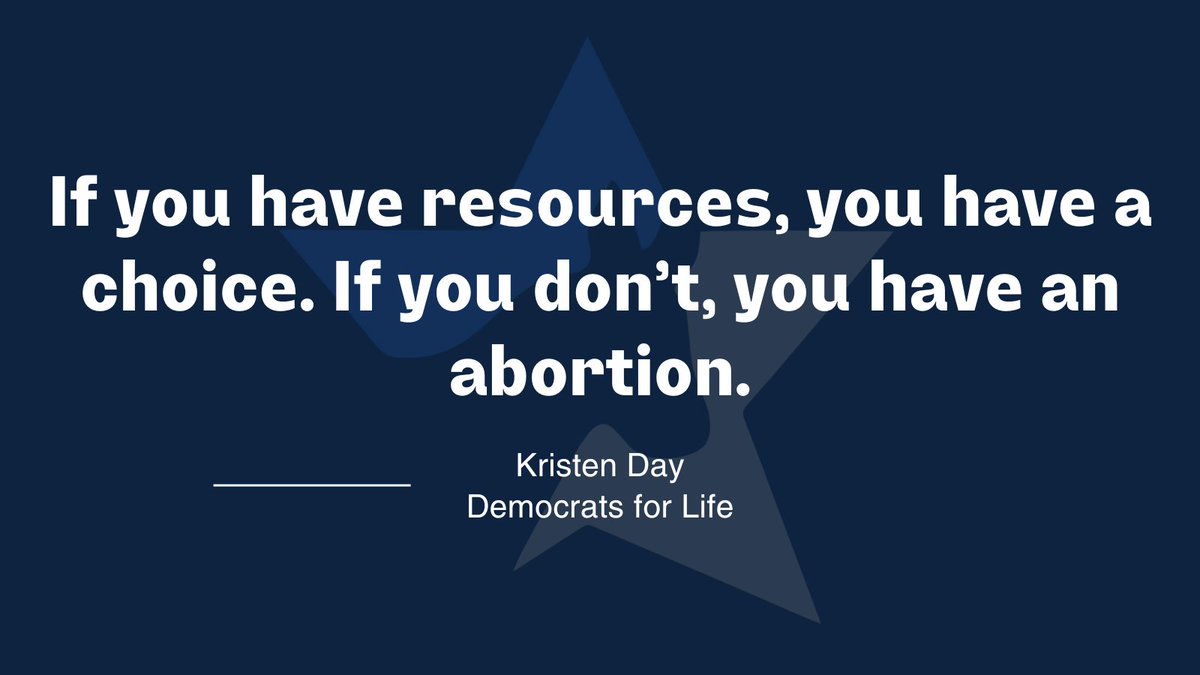 You cannot be pro-life and anti-woman. It doesn't work.