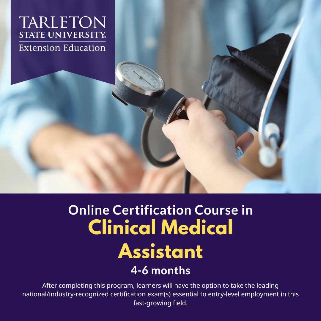 This medical assisting program prepares students to work in hospitals, physician practices and other healthcare settings; assisting with labs, EKG’s, clinical services and other aspects of patient care. 

Interested? Get started here: bit.ly/4beh1yz