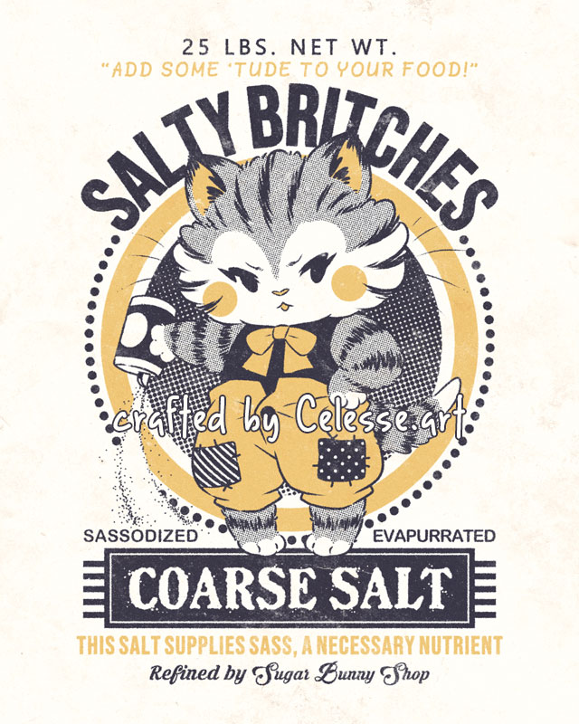 Because bland is boring 🧂🐱💢