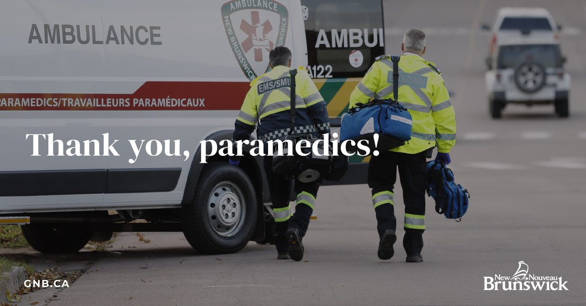 Paramedics are the critical link between patients and the emergency care they need. That's why in the past year we announced air ambulance and 24/7 advanced-care paramedic coverage to Grand Manan, reintroduced EMTs, and added multi-patient vehicles. This is Paramedic Services